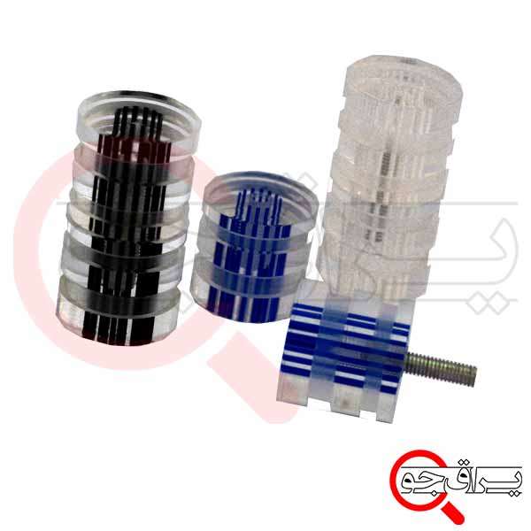 دستگیره تک سوراخ پلاستیکی طرح دار