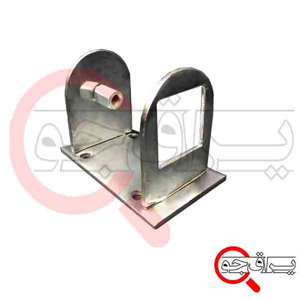 پایه نصب از بغل استیل 40*40