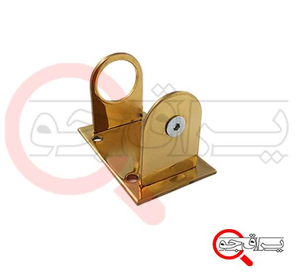 پایه نصب از بغل استیل طلایی