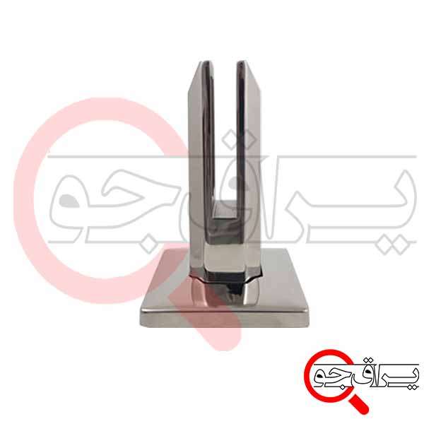 پایه شیشه خور 15سانتی متر استیل توخالی