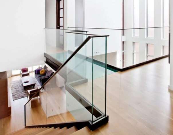 نرده شیشه سکوریت